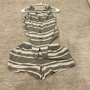 Comfortable tank top and shorts